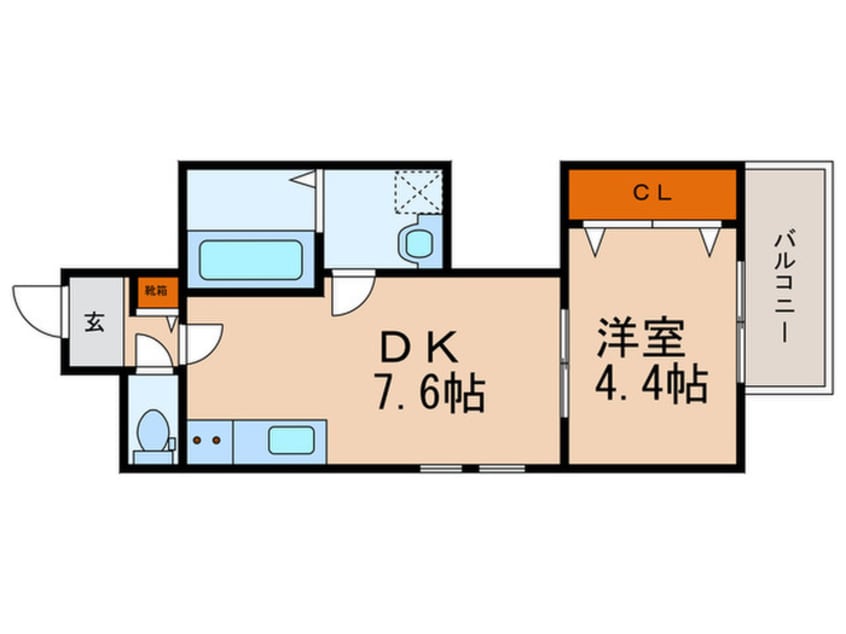 間取図 花畑プレミア