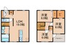 RE VILLAGE A棟 3LDKの間取り