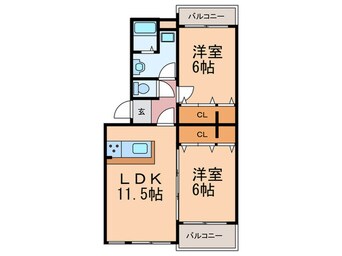 間取図 ソレイユ吉祥寺