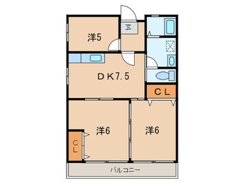 間取図 川本ハイツ