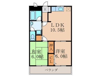 間取図 ユーハイム広徳