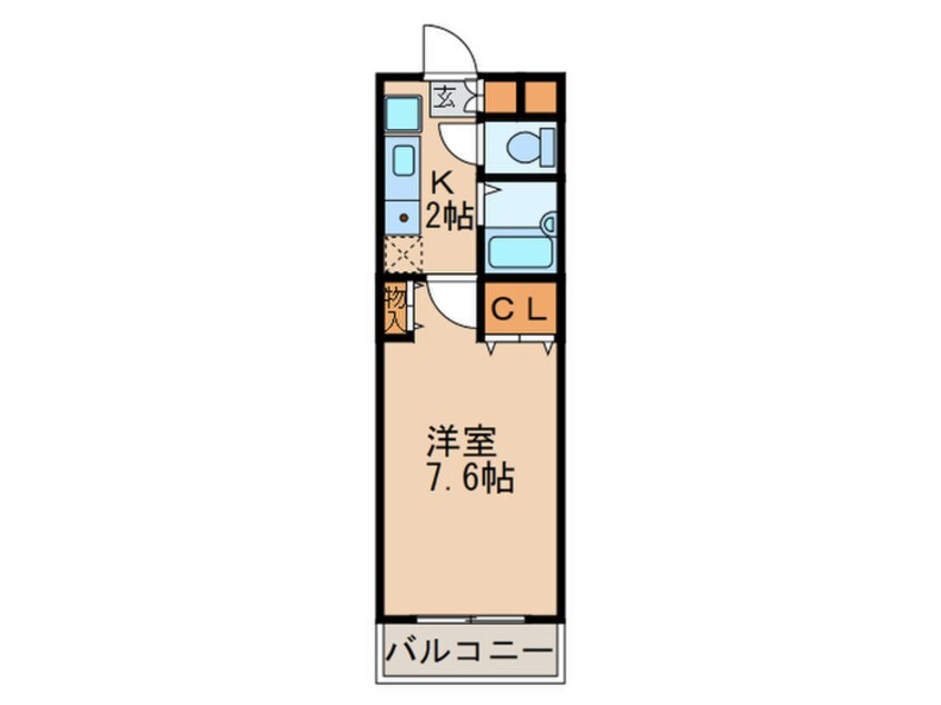 間取図 岩田ビルⅠ