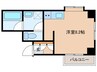 ラ・ウエゾン鴨池 1Rの間取り