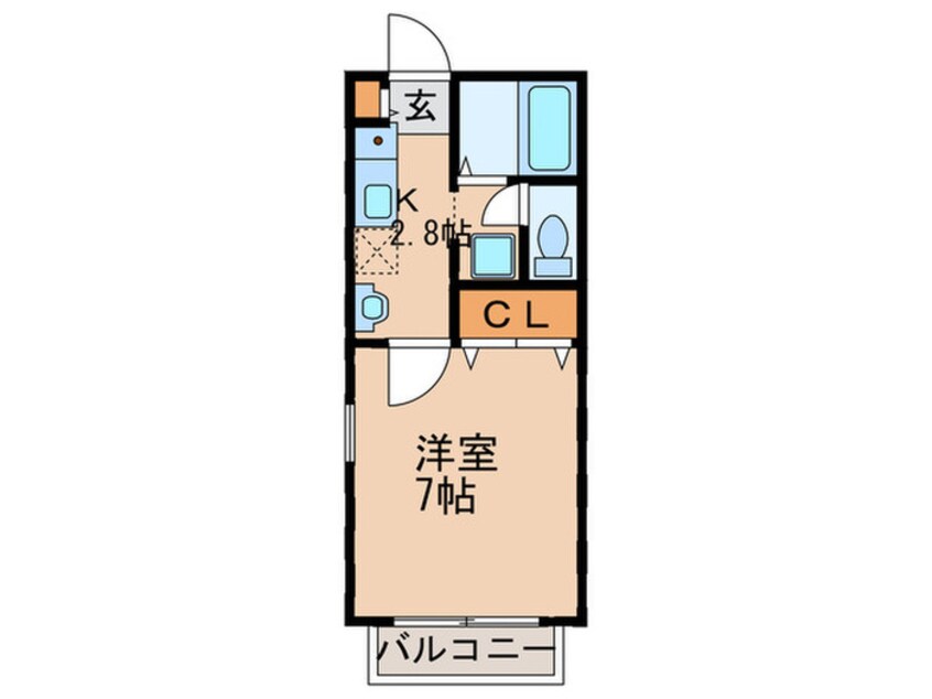 間取図 MYハイツA