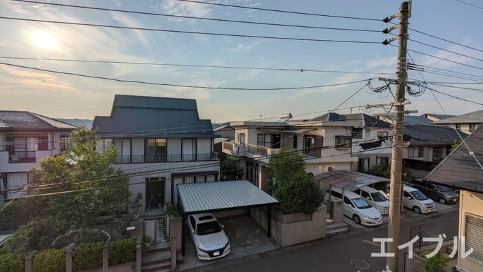 室内からの展望 ツインハウスミチエール