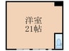 仮)プリス殿川 1Rの間取り