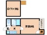 イル・ピエ－ノ 1Kの間取り