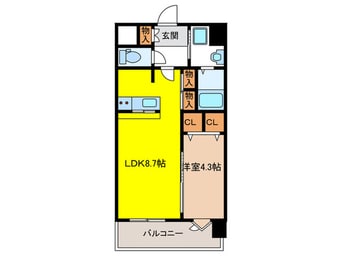 間取図 OH　Ohashi　BLD.