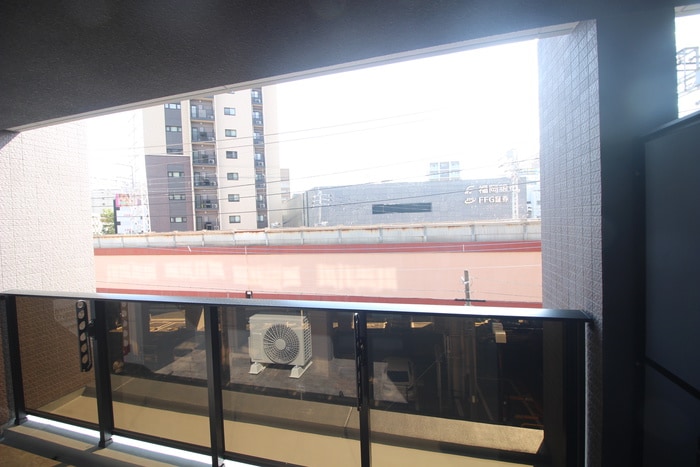 室内からの展望 OH　Ohashi　BLD.