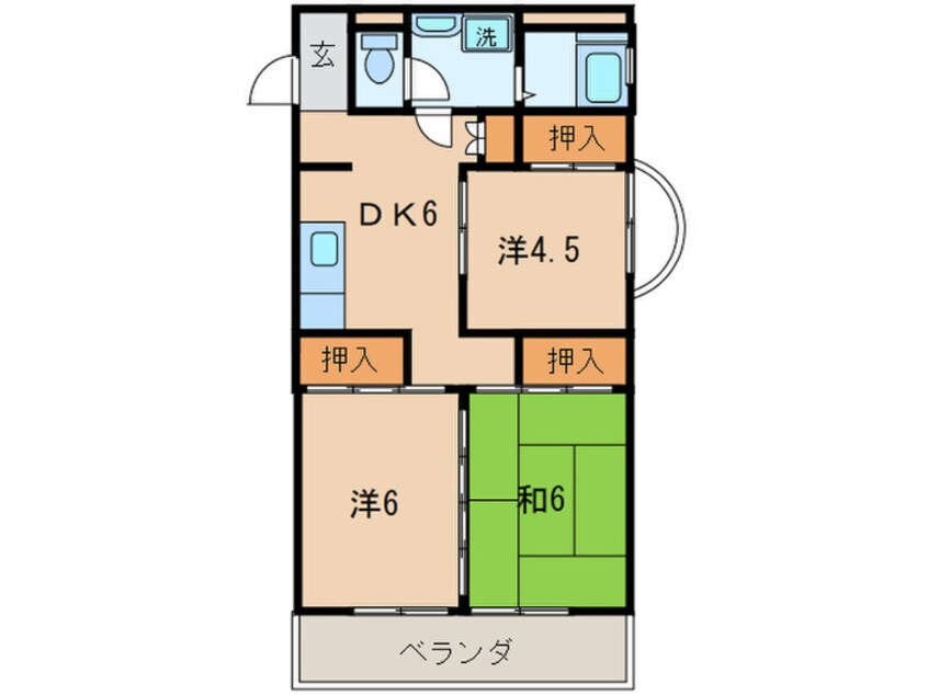 間取図 アテイン門司