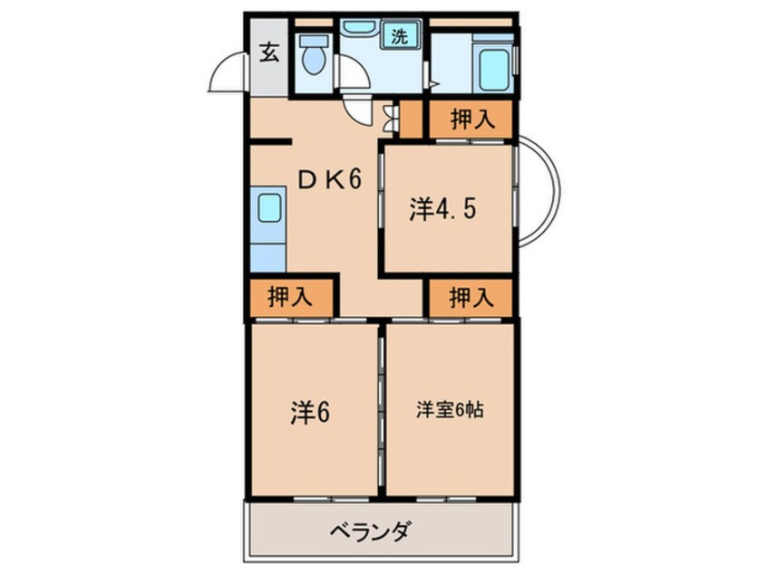 間取図 アテイン門司