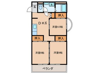 間取図 アテイン門司