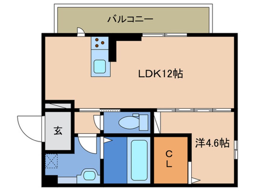 間取図 タウンコートカレラⅢ