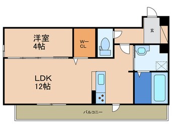 間取図 タウンコートカレラⅢ