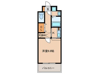 間取図 サムティ筥崎宮前