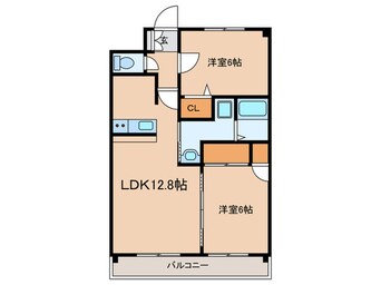 間取図 マイキャッスル杉坂