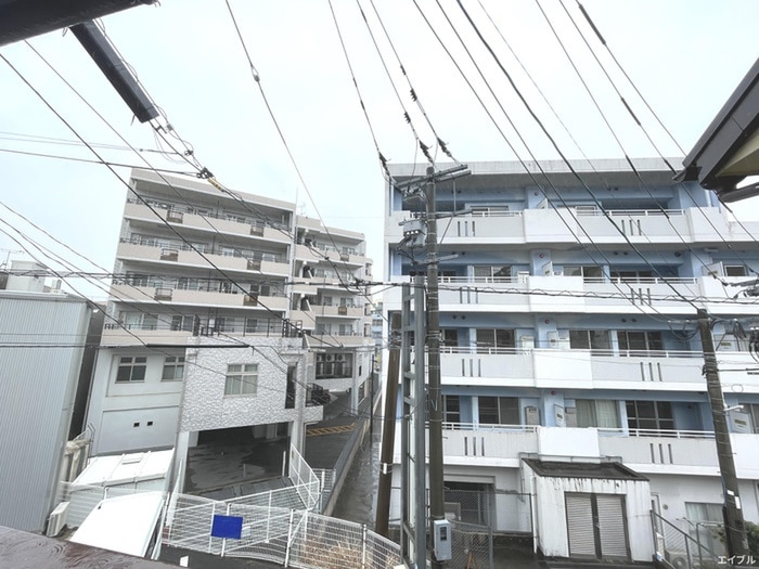 室内からの展望 サンハイツ宮田