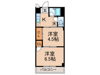 間取図 ラポールⅡ