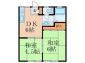 パナハイツ緑ヶ丘Ⅱの間取図