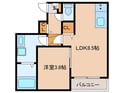 エクシア福大駅前Ａの間取図