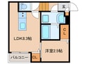 エクシア福大駅前Ａの間取図