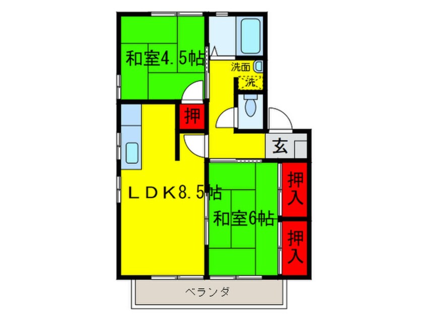 間取図 ステラコート