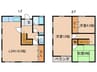 クレオ高須 3LDKの間取り
