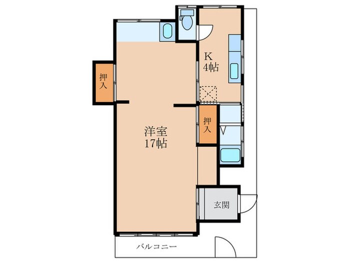 間取り図 まきアパ－ト