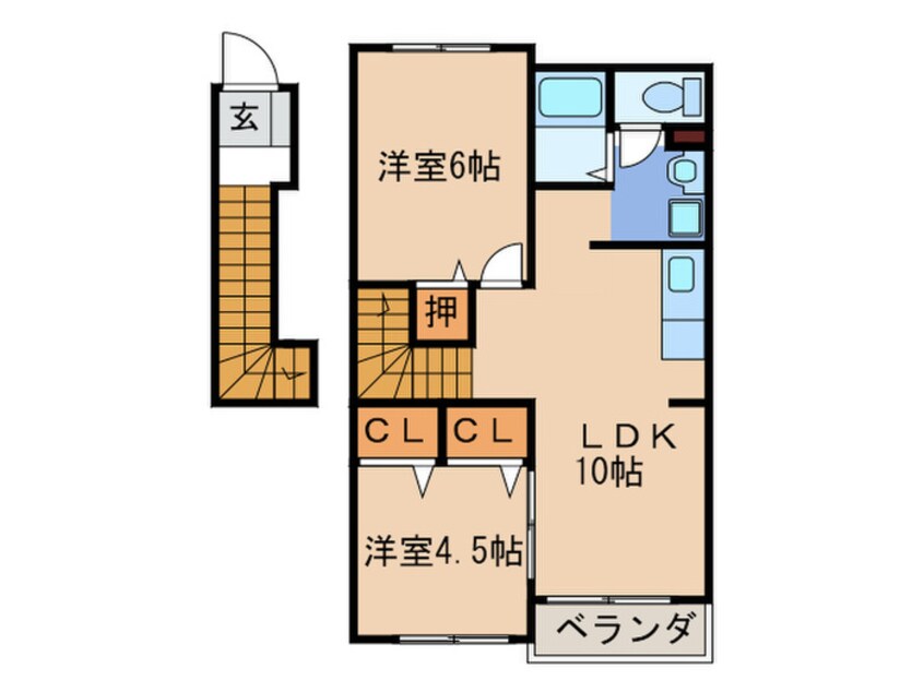 間取図 イル・パラッツォエテルノＣ