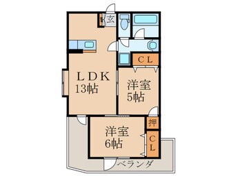 間取図 サンフィールド