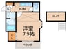 レンブランサＳＵＥ 1Kの間取り