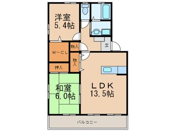 間取図 グラース２１