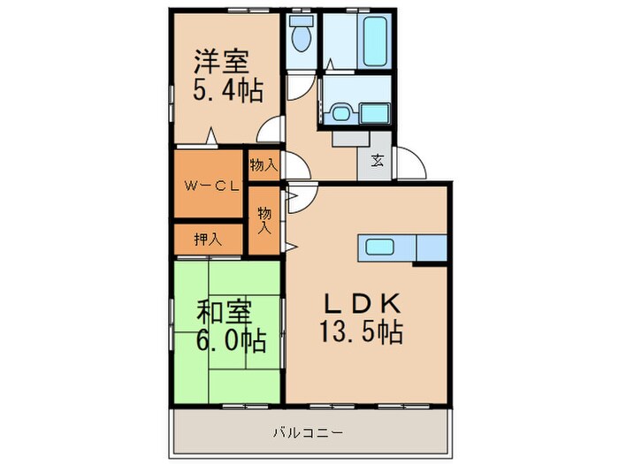 間取り図 グラース２１