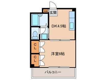 間取図 ユニベ－ル百道