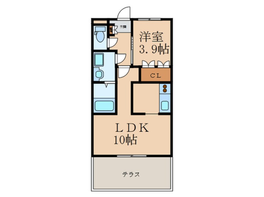 間取図 サンク・ピエール