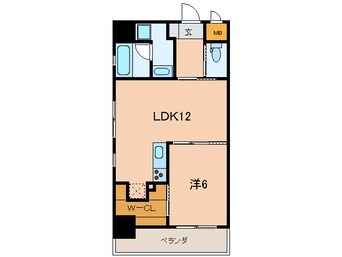 間取図 フェリ－チェ中井けやき通り