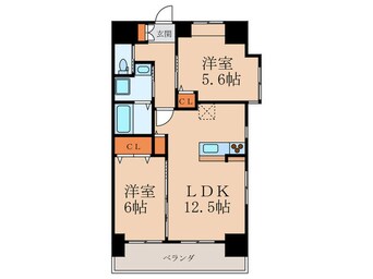 間取図 フェリ－チェ中井けやき通り