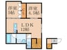 Ｋ‘ｓＧａｌｌｅｒｙ　B 2LDKの間取り