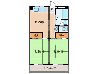 間取図 ファ－ストいずみビル