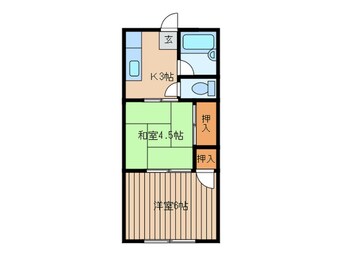 間取図 ファミュー鈴木