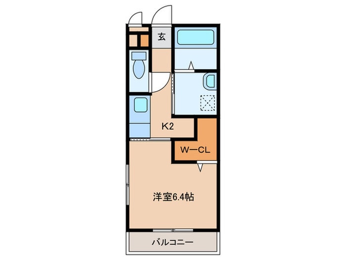 間取り図 ルシエル鹿大前