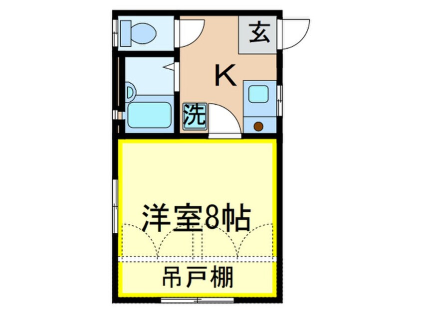 間取図 ヴィエンテ馬場山