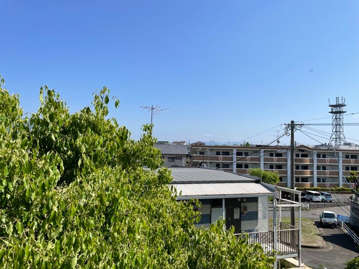 室内からの展望 ヴィエンテ馬場山