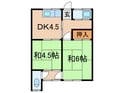 町上津役コ－ポの間取図