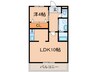 ＣｌａｉｒＭａｉｓｏｎ浅川 1LDKの間取り