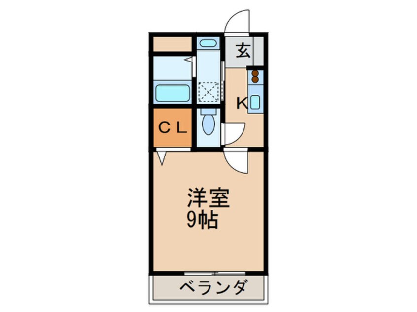 間取図 グレイス筒井