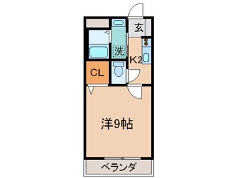 間取図 グレイス筒井