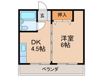 間取図 Ｎハイツ