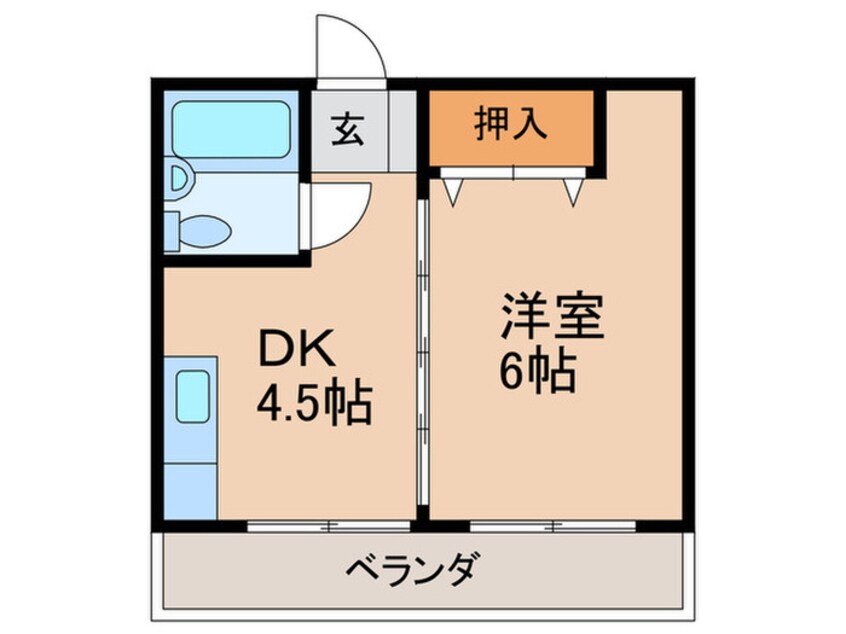 間取図 Ｎハイツ