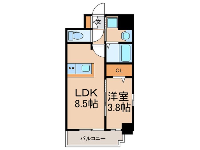 間取り図 Forbis原町駅前